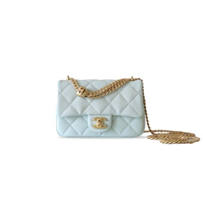 CHANEL MASTER CAVIAR QUILTED MINI SWEETHEART FLAP 1302541 (19*13*5cm)